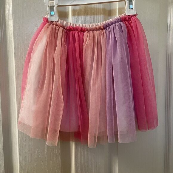 H&M Pink Purple Glittery Tulle Skirt Girls Size 4-6 years - Picture 8 of 10